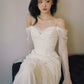Elegant Evening Gowns Off Shoulder Long Prom Dress     S7217