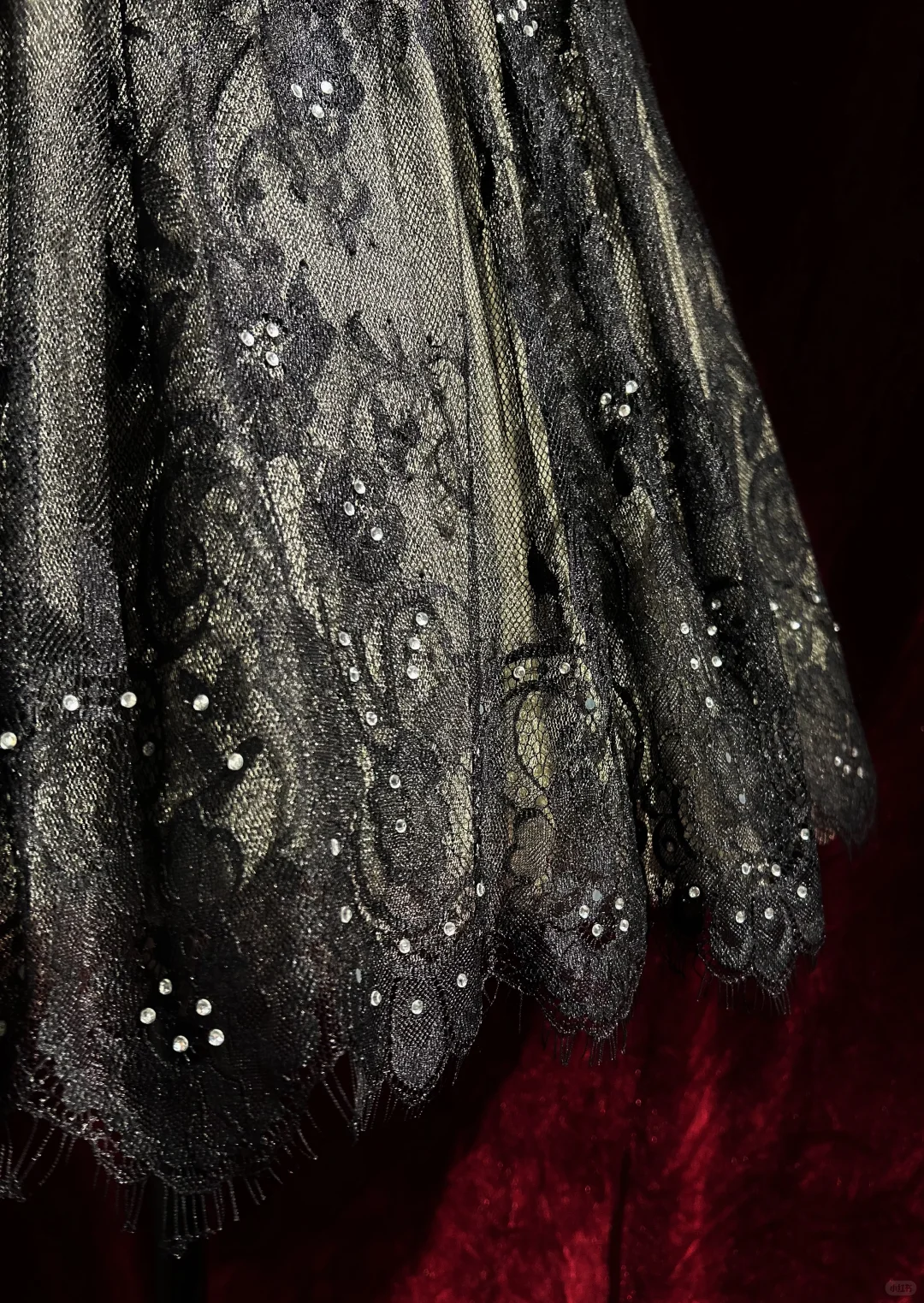 Black tube top waist slim backless design lace skirt design puffy skirt homecoming dress R4934