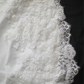 White sleeveless beaded fitted long ball gown/bridal dress R6826