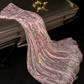 Light pink sequined strapless fitted long ball gown/bridal dress R8814