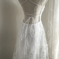 White halter-neck, fitted, backless, sexy long ball gown/bridal dress R6827