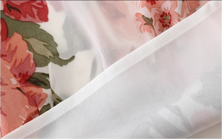 French holiday style long white 2025 new dress R2643