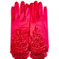 Women's Short Satin Opera Gloves Formal Dance Gloves Wedding Bridal Banquet Evening     S6225