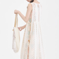 Forest style pastoral style floral dress new style suspender skirt blouse suit two-piece set R2394