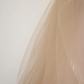 Light brown strapless fitted waist ball gown/bridal dress R8540
