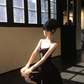 Black sleeveless slim waist tutu short homecoming dress R5058