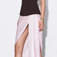 Brown tube top with slim waist and irregular hem short skirt for homecoming dress R4530