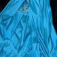 Blue strapless sequined fitted long ball gown R6989