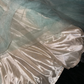 Light green strapless, fitted, elegant long ball gown R6909