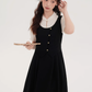 Teachers' teaching dress 2025 new improved cheongsam dress long skirt R2381