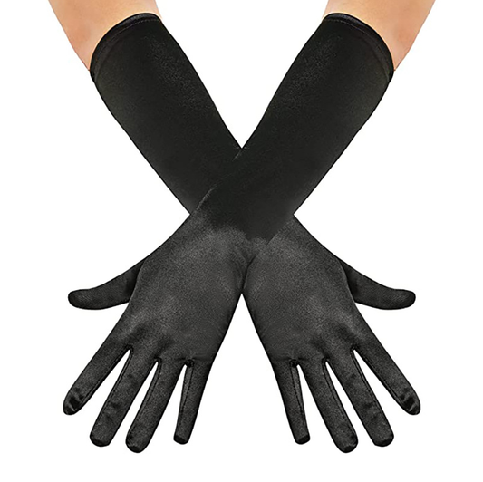 Satin Satin Stretch Wedding Gloves Holiday Party Dinner Dress Gloves     S6218