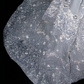 White one-shoulder diamond slim waist A-line elegant long skirt, prom dress R5640