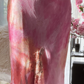 Light pink halter-neck fitted lace skirt sexy ball gown R7665