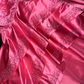 Pink strapless fitted mermaid skirt long ball gown R7029