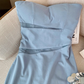 Pure sexy tube top dress for women new style waist slimming mesh short hip skirt R3994