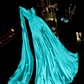 Lake blue, off-shoulder, pleated, fitted, elegant long ball gown R6911