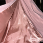 Pink strapless fitted waist elegant fairy long ball gown R6951