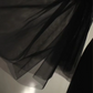 Black V-neck long-sleeved elegant slim-fitting long ball gown R6712
