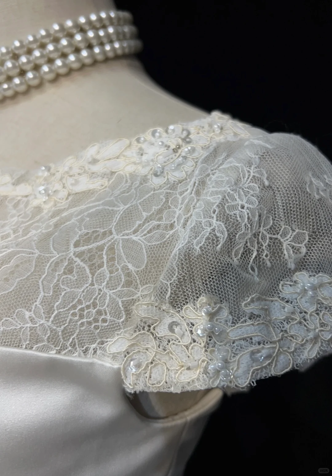 White satin waist slim A-line short skirt homecoming dress R4980