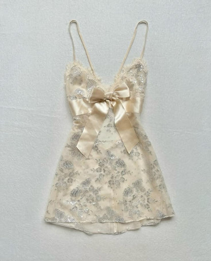 Apricot floral suspenders waist sexy mini skirt homecoming dress R2689