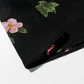2025 summer new retro black floral waist slim sexy suspender dress R0917