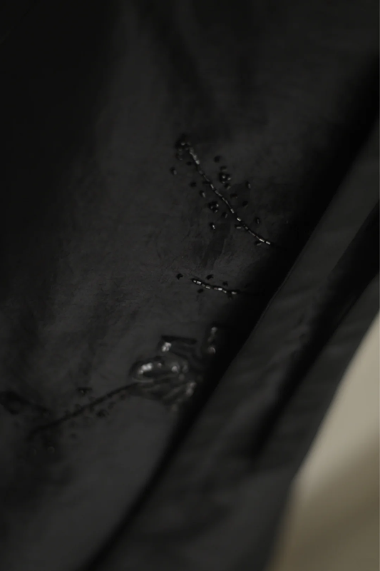 Black strapless fitted midi ball gown R6792