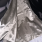 Grey halter neck beaded fitted long ball gown R6871