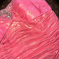 Pink strapless fitted waist elegant fairy long ball gown R6912