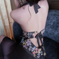 Grey halter neck fitted waist slim back sexy ball gown R7072