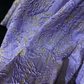 Purple pleated design strapless waist satin A-line skirt homecoming dress R4981
