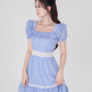 French dress women's summer slim short skirt new style skirt women's niche design R4374