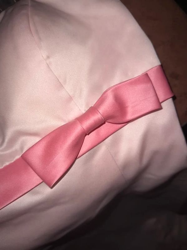 Light pink strapless fitted waist elegant long ball gown R7032