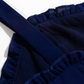 2025 Summer New Blue Beach Temperament Seaside Vacation Long Suspender Dress R0960