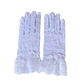 Children's elastic retro black lace lace mesh gloves white bride hollow thin sunscreen     S6254