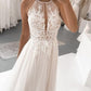 Tulle Lace Wedding Dresses Long Bridal Gown      S7146