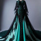 A Line Off Shoulder Tulle Long Prom Dress Evening Formal Dress     S7079