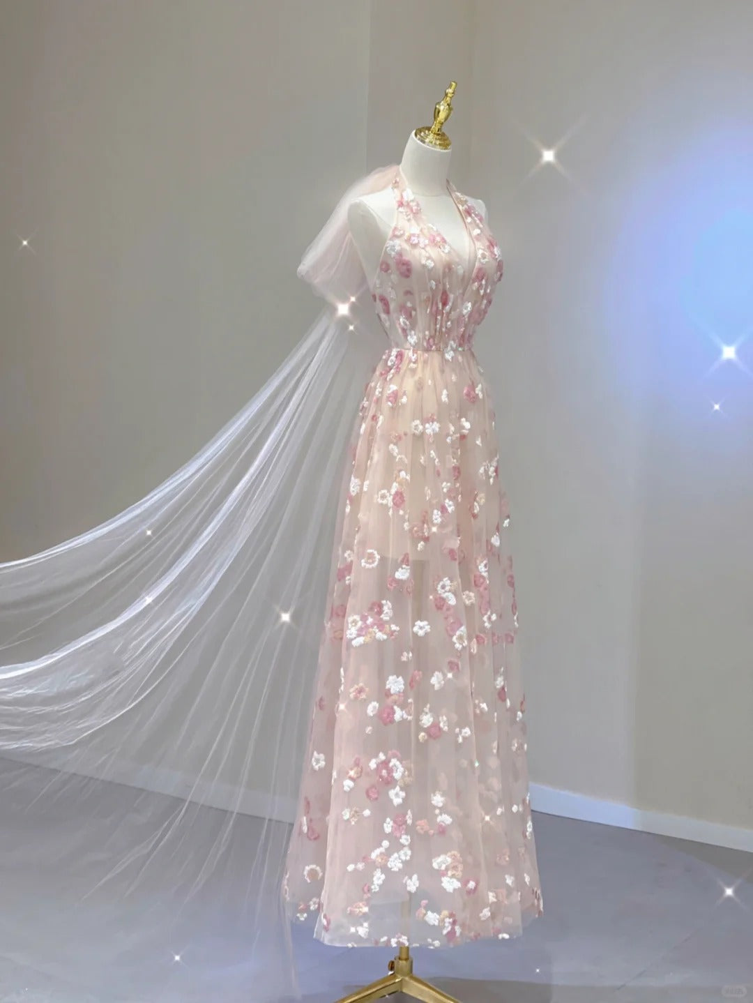 Long Stunning Evening Gowns New Arrive Prom Party Dresses   S6915