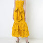 Spaghetti Straps Homecoming Dress,lace Double Ruffle Evening Dress,chic Lace Party Dress          S3004