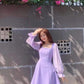 A-line Homecoming Dress,Purple Party Dress       S5378