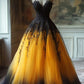 Elegant Sweetheart Neck A-Line Ombre Prom Dress Ball Gown        S7144