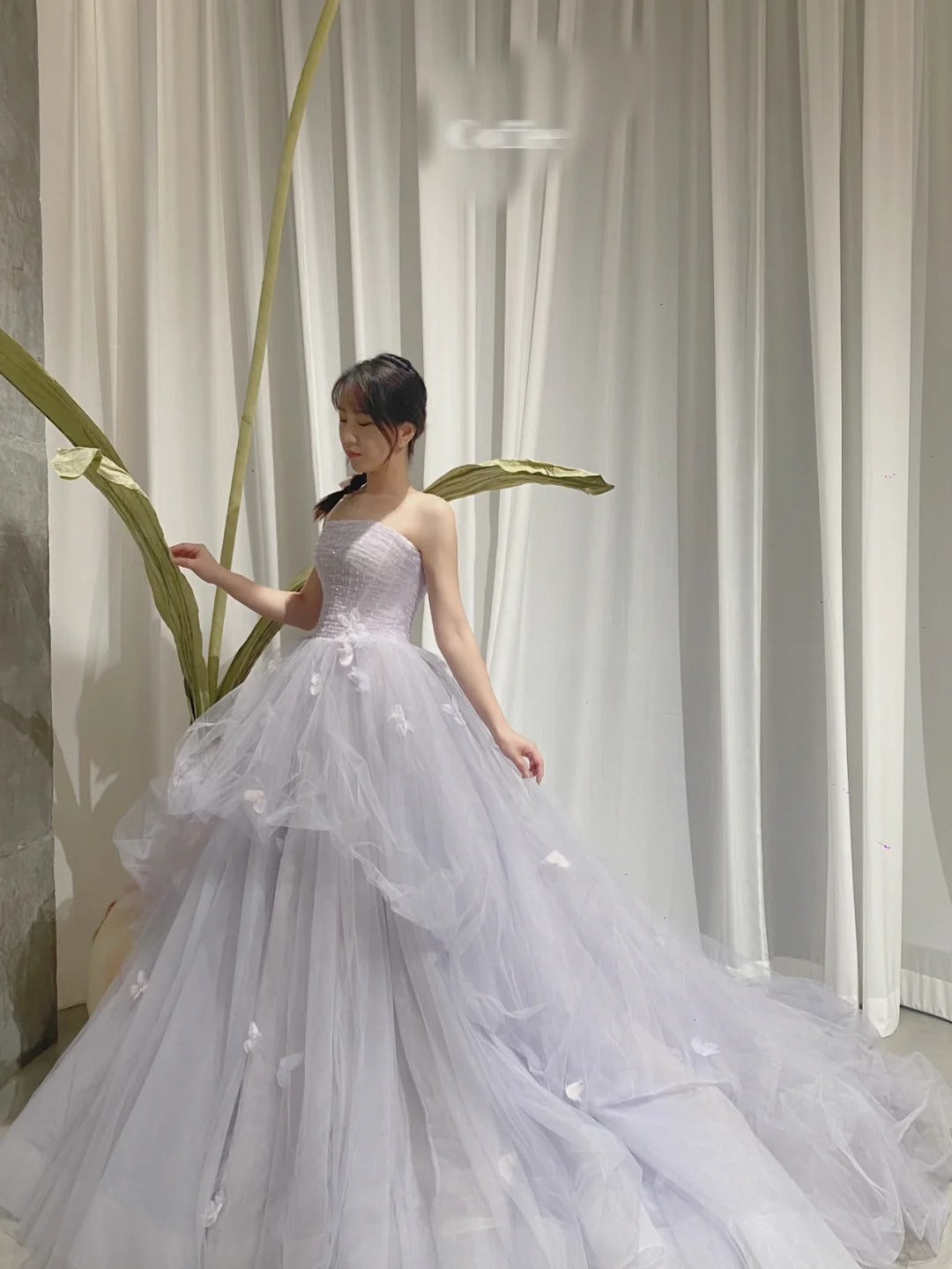 Elegant Tulle Party Dress Prom Dresses For Women Evening Gowns     S3101