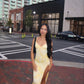 Spaghetti Straps Prom Dress Long Evening Party Dress     S7026