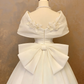 White, elegant, classic fitted waist, full skirt, ball gown, bridal gown R7219