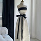 Strapless Elegant Evening Gowns Unique Prom Dress     S7226