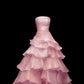 Pink Ball Gown Quinceanera Dresses A Line Princess Dresses      S7025