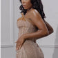 Shiny Long Prom Dress With Split,Charming Evening Gown          S6173