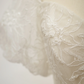 White square-neck, fitted waist, lace sexy ball gown/bridal dress R8549