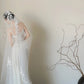 White Tulle Lace Long Sexy Wedding Dress      S6951