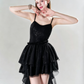 Sweet Style Summer Dress with Lace Design and Comfortable Elastic Waist R9211