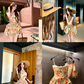 Yellow Floral Strapless Mini Dress with Lace Trim R9140